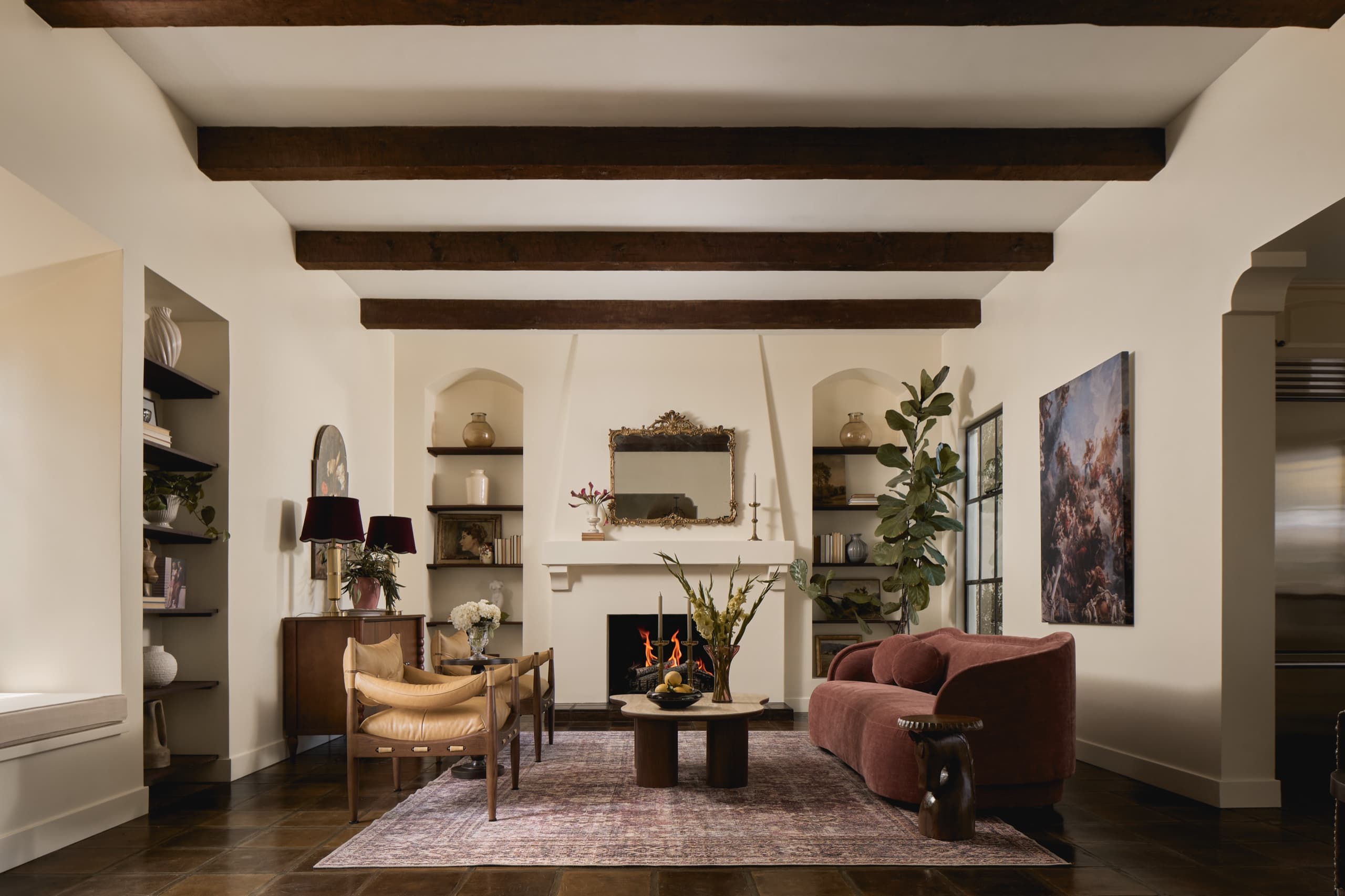 Living room — 3030 Samarkand Drive, Santa Barbara